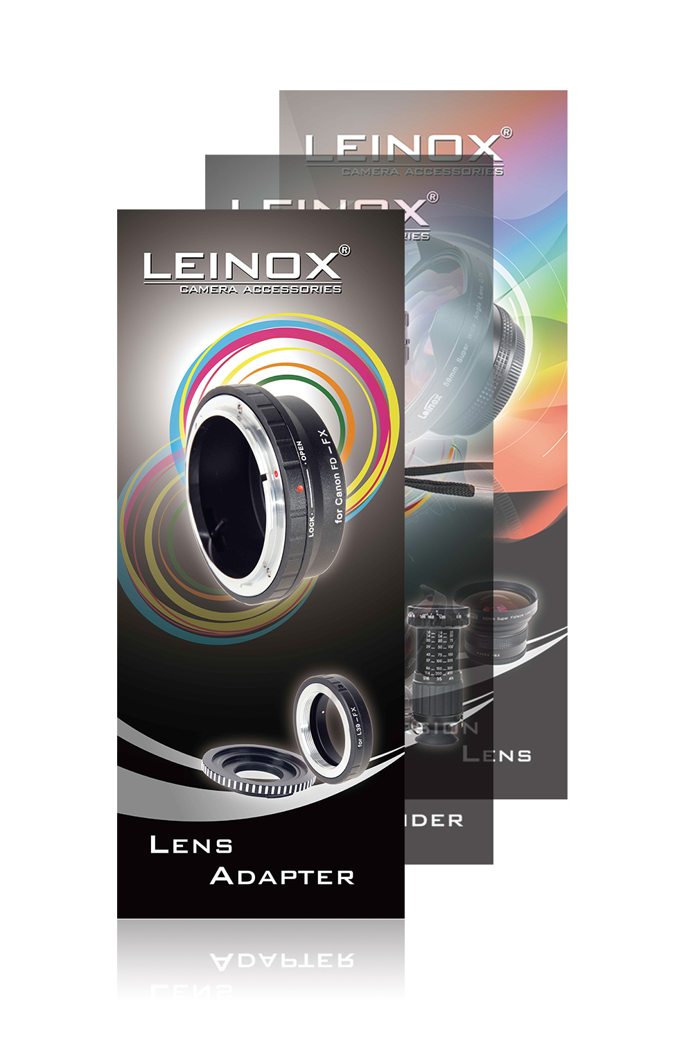 镜头海报3幅  德国Leinox科技公司